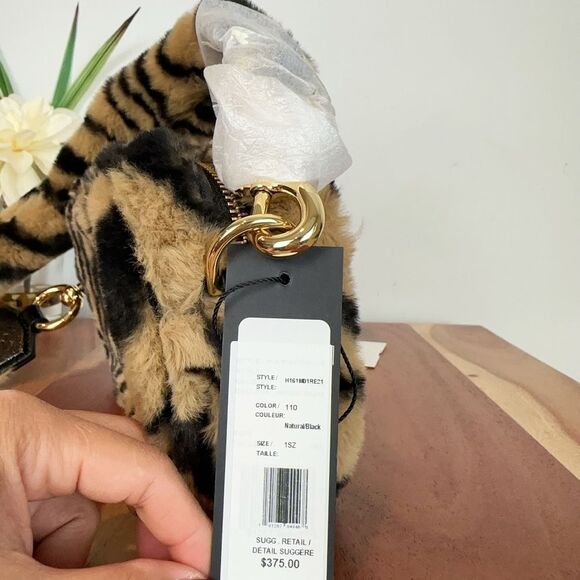 NWT Marc Jacobs The Snapshot Camera Bag - Natural/Black H161M01RE21 - Picture 8 of 11